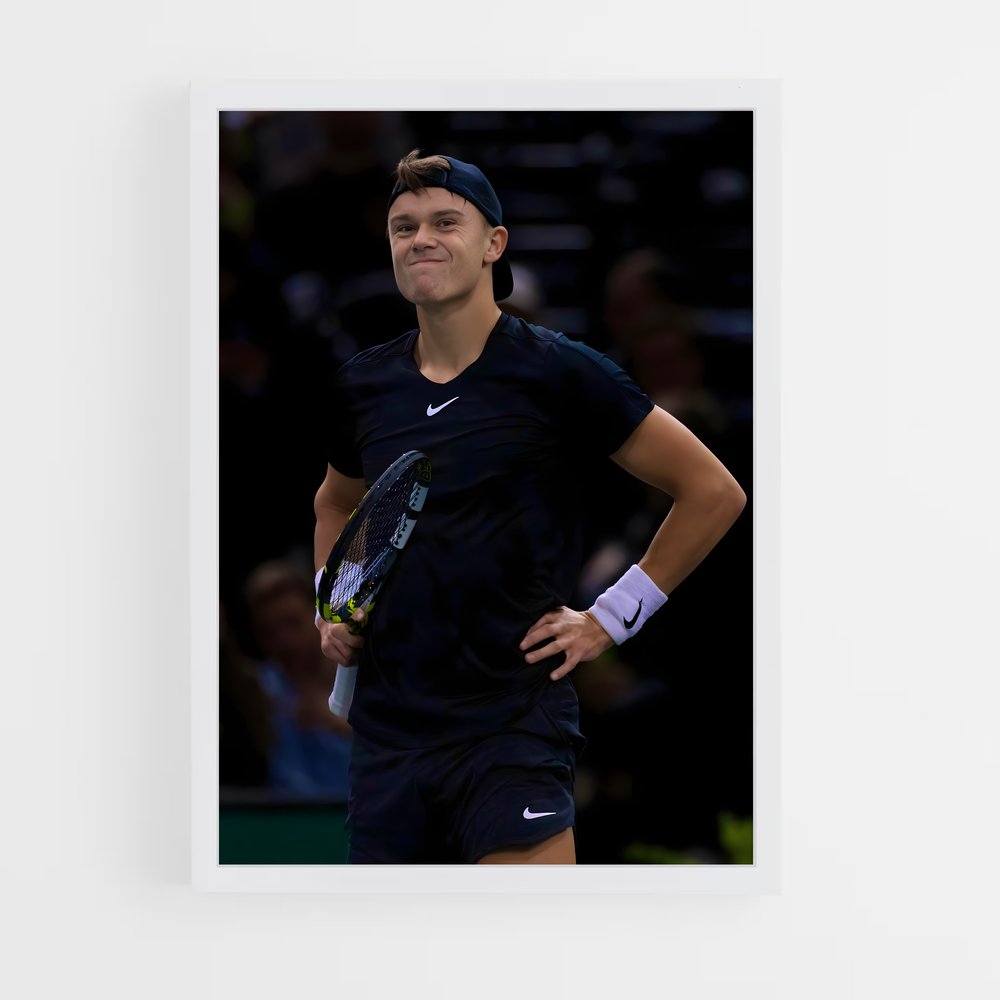 Poster Holger de rune – affiche Tennis (vue 3)